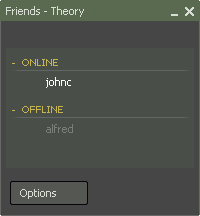 Friends 3.0 window