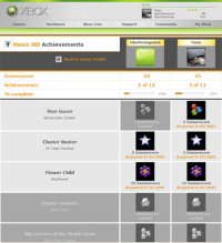 Xbox Live Achievement comparison