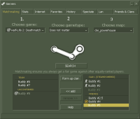 Steam matchmaking feature mock-up